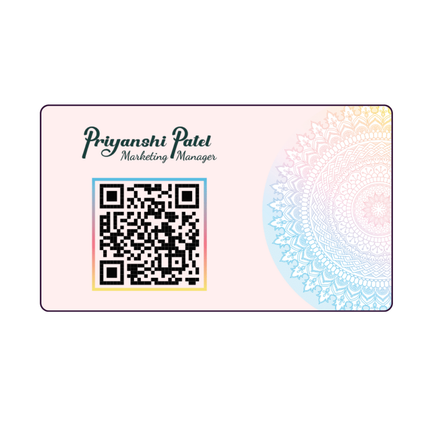 Kurmah NFC Cards | NFC Digital Business Card | Mandala Magic