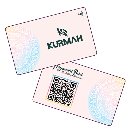 Kurmah NFC Cards | NFC Digital Business Card | Mandala Magic