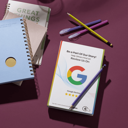 Google Review Card with QR Code | Google Review NFC Card - Kurmah